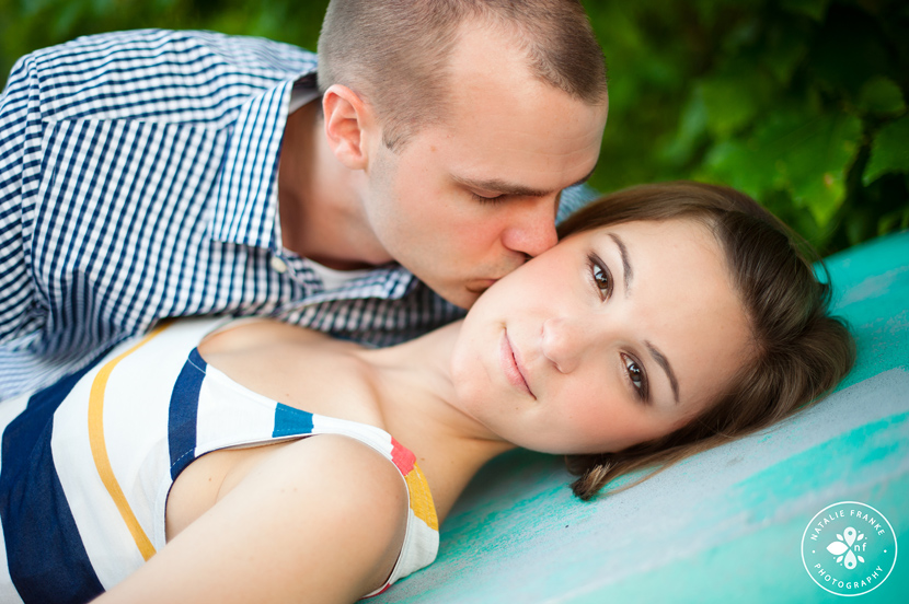 romantic engagement pictures maryland summer