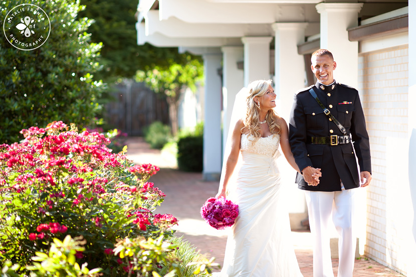 SuperIntendant's Garden Naval Academy Wedding