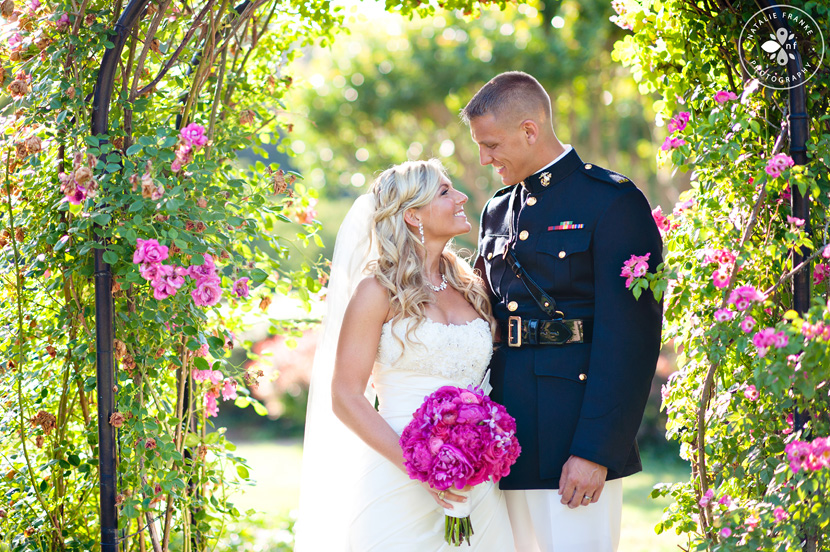 Superintendent's Garden Naval Academy Wedding