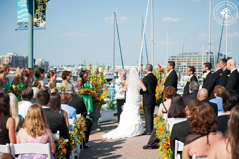 Tabrizi's Wedding Ceremony Baltimore Waterfront