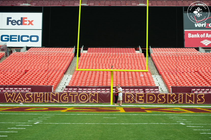 Redskins Fedex Field Engagement Pictures