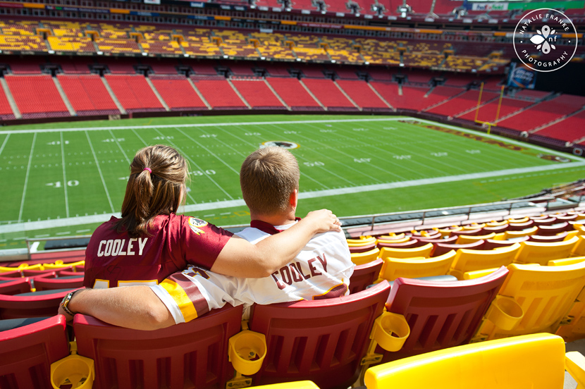 Redskins Stadium Engagement Pictures