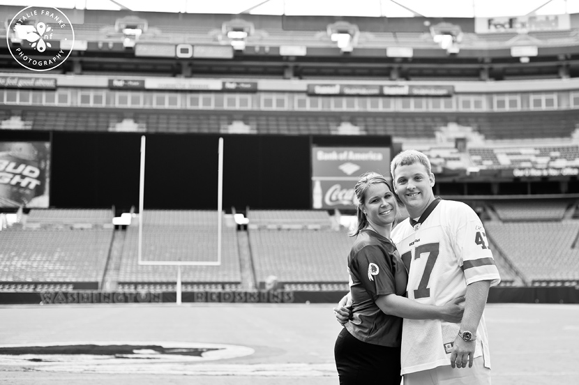 Redskins Fedex Field Engagement Pictures