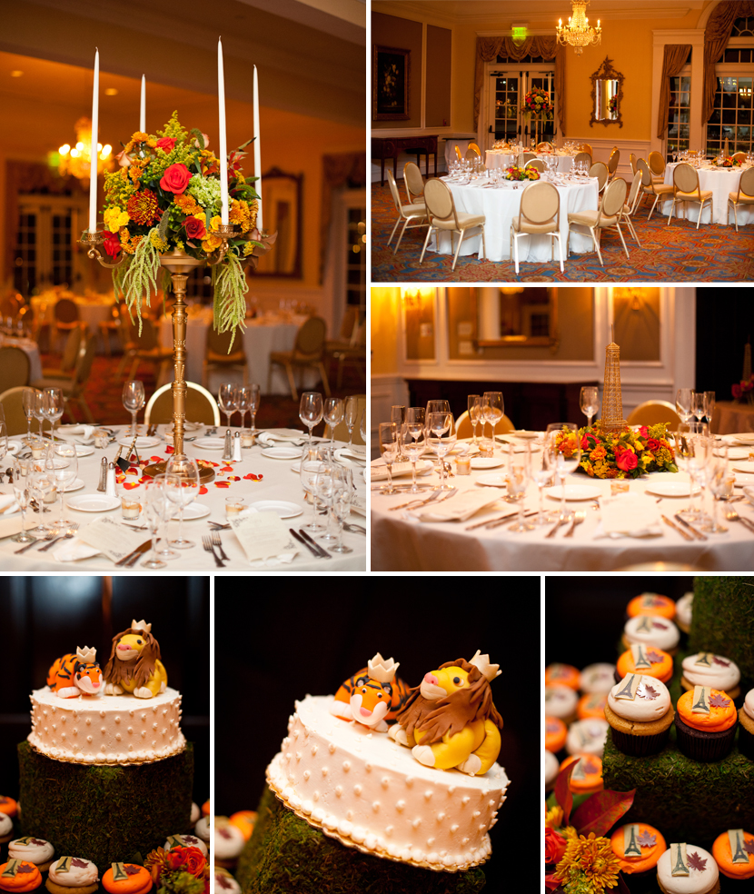 Autumn Paris Wedding Theme