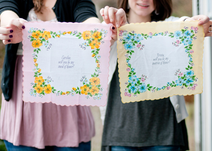Wedding Chicks Hankie