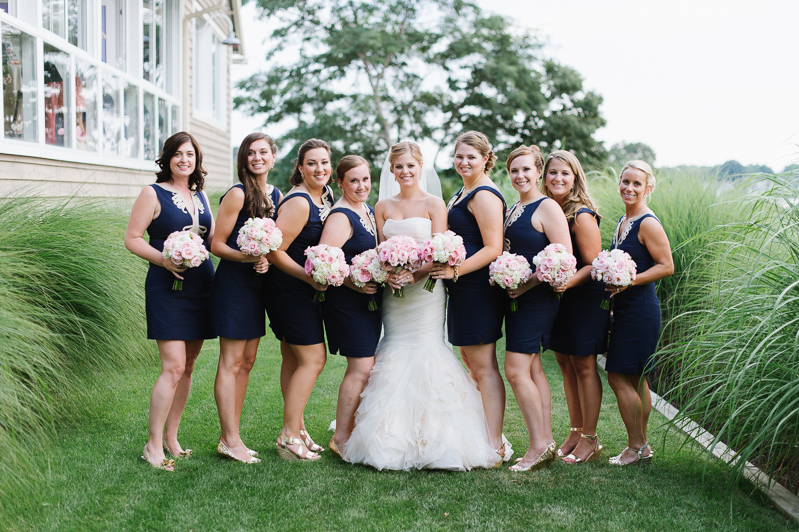 Lilly Pulitzer Bridesmaids Dresses - Preppy Maryland Wedding | Natalie Franke Photography